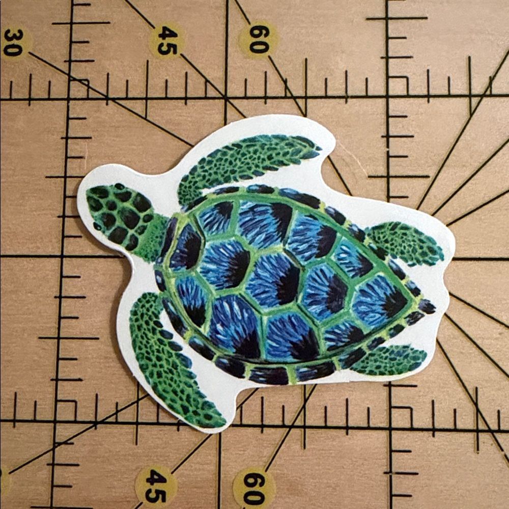 💜13/$13 +Bundle Sticker Sale | Turtle Animal Waterproof Sticker